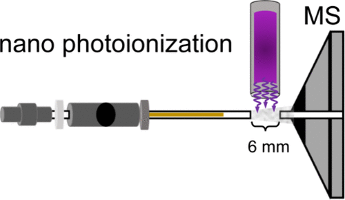 Development of a Nanoscaled Ion Source for High-Sensitivity Photoionization Mass Spectrometry