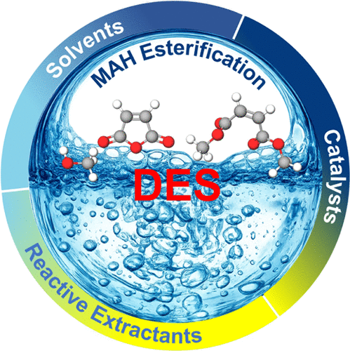 Deep Eutectic Solvents as Sustainable Media in Maleic Anhydride Esterification: Potential and Application Analysis