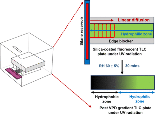 Controlling the Diffusion Profile in the Vapor Phase Deposition of Silanes for Gradient Fabrication