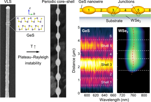 Harnessing Plateau–Rayleigh Instability in GeS Nanowires for Nanoscale Optoelectronic Heterojunctions