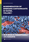 Cover image of Bioremediation of Emerging Contaminants in Water. Volume 1