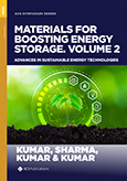 Cover image of Materials for Boosting Energy Storage. Volume 2: Advances in Sustainable Energy Technologies